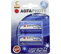 Agfa Photo LR14 Piles alcalines 1,5 V Gris Rouge Baby (C)