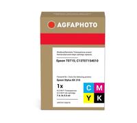Agfa Photo Multipack Noir(e) / Cyan / Magenta / Jaune Original APET0715SETD