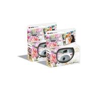 AGFA PHOTO PACK 2 x 601025 - Appareil Photo Jetable LeBox Wedding, 27 photos, Objectif Optique 31 mm - Gris