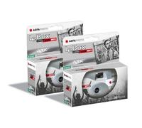 AGFA PHOTO PACK 2 x 601026 - Appareil Photo Jetable LeBox Black&White, 27 Photos, Objectif Optique 31 mm - Gris