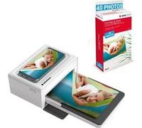 Imprimante photo Agfaphoto AGFA PHOTO Pack Imprimante Realipix Moments + Cartouches et papiers 40 photos supplementaires - Impression Bluetooth Photo 10x15 cm Smartphone Apple