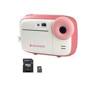 AGFA PHOTO Pack Realikids Instant Cam + 1 carte Micro SD 32GB - Appareil Photo Instantane Enfant, Ecran LCD 2,4', Batterie Lithium, Miroir Selfie et