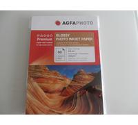 Agfaphoto 21050A4 Papier Photo Jet d'encre A4 50 Feuilles de Carton Brillant 210 GR