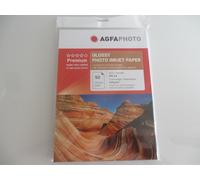 Agfa Photo Papier Photo din A4 50 Feuille / 210g Brillant Papier AP21050A4