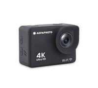 AGFA PHOTO Realimove AC9000 - Caméra d'Action Numérique étanche 30m (True 4K, EIS Anti-Shake, Angle 170, Ecran 2 pouces, Wifi) Noir