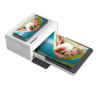 AGFA Photo Realipix Moments - Imprimante photo Bluetooth (format carte postale 10 x 15 cm, 4 x 6 pouces), couleur blanc et noir