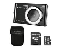 AGFAPHOTO Realishot DC5200 - Appareil Photo Numérique Compact, CMOS 21MP, Écran LCD 2,4 , Zoom Digital 8x, Vidéo HD 720p, Batterie Lithium, Cartes SD, Modes Scène