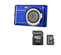 AGFA PHOTO Realishot DC5200 - Appareil Photo Numérique Compact, CMOS 21MP, Écran LCD 2,4 , Zoom Digital 8x, Vidéo HD 720p, Batterie Lithium, Cartes SD, Modes Scène