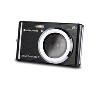 AGFA PHOTO Realishot DC5500 - Appareil Photo Numérique Compact, 24 MP, 2.4'' LCD, Zoom Digital 8x, Batterie Lithium - Noir