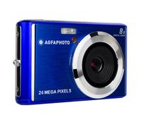 AgfaPhoto Appareil photo numérique Realishot DC5500 24 MP - Écran 2,4 pouces, Zoom numérique 8x - Bleu