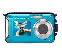 AGFA PHOTO Realishot WP8000 - Appareil Photo Numérique Étanche (Vidéo HD, Double écran LCD, Zoom Digital 16x) - Bleu