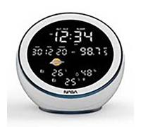 Nasa Gear Station météorologique WSP1500 – enceinte Bluetooth et radio-réveil – Blanche