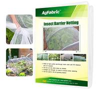 Agfabric Filet à Insectes pour Oiseaux, Protection Contre Les Insectes, Les Oiseaux et Les écureuils, Blanc - 2,5 x 3 m