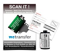 AgfaPhot APX Black + White Film avec développement de Film et Scan, données d'image par WE Transfer
