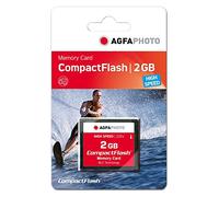 AgfaPhoto Carte mémoire CompactFlash (CF) 10431 – 2 Go Haute vitesse 120x MLC