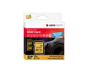 AgfaPhoto 10623 mémoire flash 256 Go MicroSDXC UHS-II Classe 10