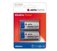 AgfaPhoto 110-802619 pile domestique Batterie à usage unique D Alcaline