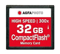 AgfaPhoto Carte mémoire CompactFlash 10435 – 32 Go Haute vitesse 300x MLC