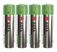 Agfaphoto 131802718 Pack de 4 Piles AA Rechargeable 2300 mAh Gris/Argent