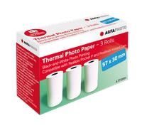 Papier photo instantané AGFAPHOTO Pack de 3 rouleaux de papier thermique