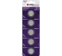 AgfaPhoto Piles bouton lithium CR2025 DL2025 5003LC E-CR2025 3 V – 5 pièces