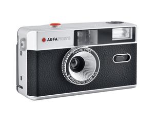 AgfaPhoto 603000 caméra vidéo Caméra-film compact 35 mm Noir, Argent