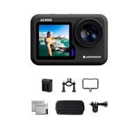 AgfaPhoto Caméra sportive AC9500 – Étanche, Vidéos 4K, Photos 16 MP, Double écran, Wi‑Fi