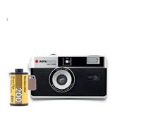 AgfaPhoto analogique 35 mm 1/2 Format Photo Noir avec Film négatif Couleur + Batterie