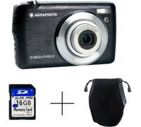 AgfaPhoto Appareil photo numérique compact Cam C8200 Noir – Étui + Carte SD 16GB – Comme neuf