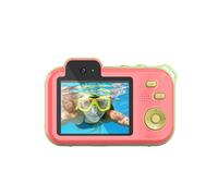 AgfaPhoto Compact ARKCW2RD appareil photo numérique Appareil-photo compact 12 MP CMOS Vert, Rouge