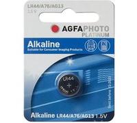 AgfaPhoto 150803470 Cellule alcaline LR44/AG13 1,5 V Coloré