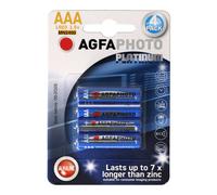 AgfaPhoto Batterie Alkaline Power -AAA LR03 Micro 4St.