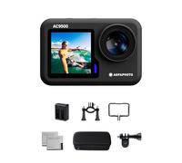 AgfaPhoto Caméra sportive AC9500 – Étanche, Vidéos 4K, Photos 16 MP, Double écran, Wi‑Fi