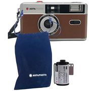 AgfaPhoto Camera Set analog. Film Noir et Blanc + Batterie