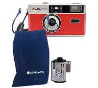 AgfaPhoto Camera Set analog. Film Noir et Blanc + Batterie