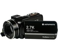 AgfaPhoto Caméscope numérique Realimove CC2700 – 2,7K 24MP Écran tactile 3'' Zoom 18× Noir