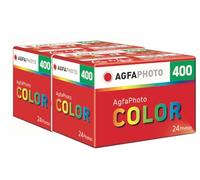 AgfaPhoto Color 400-24 Lot de 2 Films pour Petits écrans (35mm Camera) avec Sac de Rangement