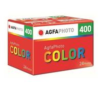 AgfaPhoto Colour 400 ¿ Film Couleur 135mm ¿ 24 Poses ¿ ISO 400 ¿ Compatible Appareils Photo Argentiques ¿ Excellente Qualité d'Image en Faible Luminosité - Noir