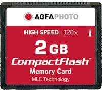 Agfaphoto compact flash 2gb high speed 120x mlc (neu)