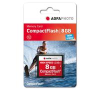 AGFAPHOTO Compact Flash 8GB Carte Mémoire Haute Vitesse 233X