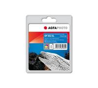 AgfaPhoto - Couleur (cyan, magenta, jaune) - compatible - remanufacturé - cartouche d'encre (alternative pour : HP 302XL, HP F6U67AE) - pour HP