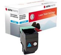 AgfaPhoto - Cyan - compatible - cartouche de toner (alternative pour : Lexmark 800X2, Lexmark 80C0X20) - pour Lexmark CX510de, CX510de SPR Columbia, CX510dhe, CX510dthe G