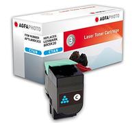 AgfaPhoto - Cyan - compatible - cartouche de toner (alternative pour : Lexmark 800X2, Lexmark 80C0X20) - pour Lexmark CX510de, CX510de SPR Columbia, CX510dhe, CX510dthe