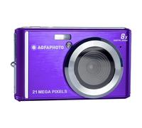 AgfaPhoto Realishot DC5200 - Appareil Photo Compact, 21MP, Ecran LCD 2,4", Zoom Digital 8X, Vidéo HD 720p, Batterie Lithium, Cartes SD, Modes Scène