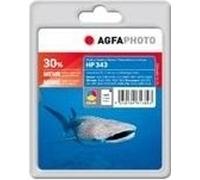 Compatible Avec Hp 343 (c8766ee) Agfa Photo Aphp343c Cartouche D'encre Couleur Couleur