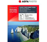 Papier photo A4 AgfaPhoto - Finition Brillant - 180g Jet d'encre