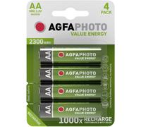 AgfaPhoto HR06 Pile rechargeable LR6 (AA) NiMH 2300 mAh 1.2 V 4 pc(s)