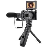 Agfaphoto Realishot VLG-4K + Powerbank tripod + Remote control + Mic + Micro SD 32Gb | Black Friday Deal