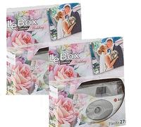 AgfaPhoto LeBox Wedding Lot de 2 appareils photo jetables 1 A