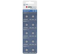 AgfaPhoto Lot de 10 Piles Bouton alcalines LR41 V3GA 1,5 V